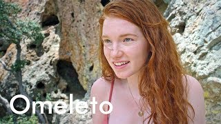 A teenage girl and her brother's friend find themselves alone at a cliff jumping spot. | Furlong