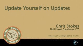 CUE 2017-Update Yourself on Updates