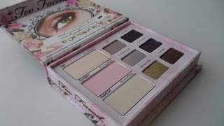 Макияж с палеткой TooFaced Romantic Eye