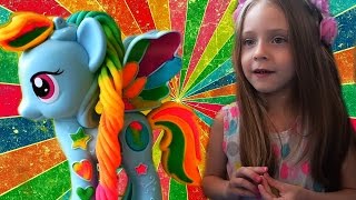 Май литл Пони / набор пластилина Плейдо / Little Pony Play-Doh