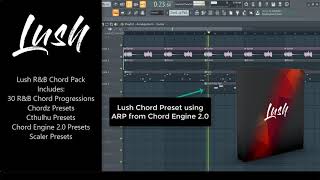 Lush R&B Chord Pack: Cthulhu | Chordz | Scaler | Chord Engine 2.0