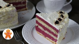 Торт-Мусс "Ягодная Свежесть" с Черной Смородиной ✧ Black Currant Mousse Cake (English Subtitles)