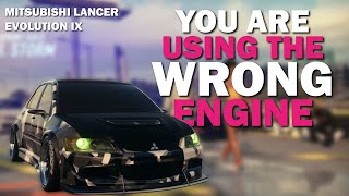 You are Using the WRONG ENGINE | Need for Speed Heat Mitsubishi Lancer Evolution ENGINE GUIDE