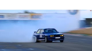 1100HP BMW E30 M3 w/ Supra Engine - Ride, Burnouts, Drifting, Onboard and Flames!!!