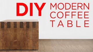 DIY 2 x 3 Box-Joint Coffee Table | 15