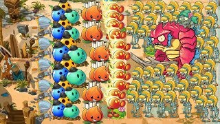 Pvz 2 - Fire Peashooter, A.K.E.E. and Bowling Bulb