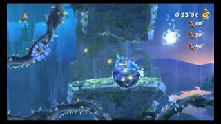 Rayman Legends Walkgrouth #43 Когда у жаб вырастают крылья (захвачена)