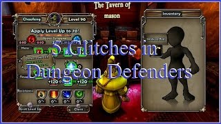 5 Common Glitches in Dungeon Defenders! (Console Version)