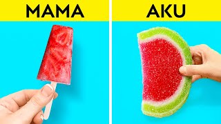 TANTANGAN MAKANAN 100 LAPIS || Tips Makanan DIY dan Ide Lezat oleh 123 GO Like!