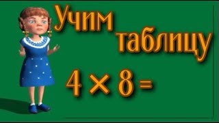Быстрый способ выучить таблицу умножения. Учим таблицу умножения в стихах.