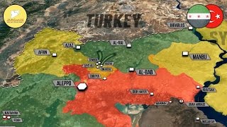 18 апреля 2017. Военная обстановка в Сирии. Бои между турками и курдами в Алеппо. Русский перевод.