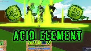 *[NEW]* ACID ELEMENT!!! | Roblox Elemental Battlegrounds