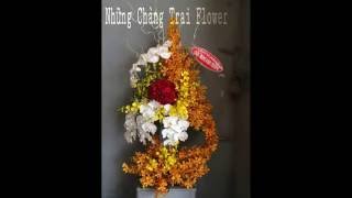 Nghệ thuật cắm hoa - Các mẫu hoa đẹp, trẻ trung, sang trọng .