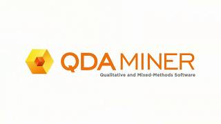 QDA Miner - Creating a Project from a List of Documents