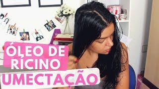UMECTAÇÃO COM ÓLEO DE RÍCINO