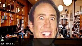 Caging Me Softly - A Nicolas Cage Dating Sim
