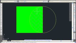 Штриховка в AutoCad 2011