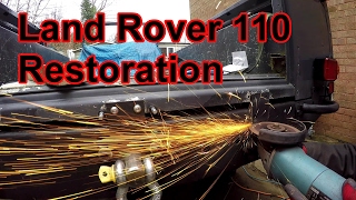 Land Rover 110 Restoration #6 "Rear Tub Alignment" Captive Nut Plates