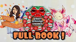 FULL BOOK of Winter Winnings from The Texas Lottery! 50 Tickets!