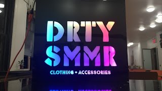 Outdoor Sign Build: Adafruit NeoPixel LED Strip, Arduino Project
