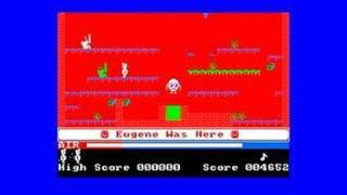 Manic Miner on the Amstrad CPC