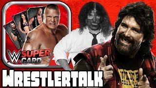 WWE SuperCard Wrestlertalk #53 - Mick Foley (Mankind) (Deutsch/German)
