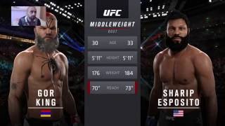 UFC2 Бой по сети МУЛЬТИПЛЕЕР ПРЯМОЙ ЭФИР HD