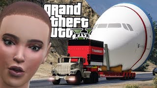 GTA 5 MOD VITA REALE #72 - cercando di salvarle la vita...