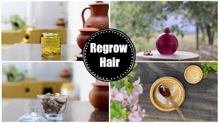 Regrow Thinning Hair With My Grandma's Powerful Ginger Hair Oil & Hair Pack !!!