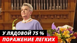 Людмила Лядова госпитализирована с 75% поражением легких