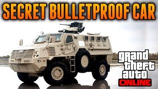 GTA 5 Online - Secret Bulletproof Vehicle! - Best Vehicle on GTA 5 Online "GTA 5 Rare & Secret Cars"