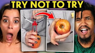Weirdest Life Hacks On The Internet! | Try Not To Try Challenge | React