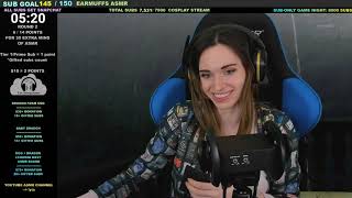 Hungry Storm Tummy Twitch.tv Clip [ASMR Amouranth]