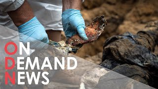 Izyum Mass Grave EXHUMATION Reveals Signs of Torture