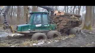 лесная техника - форвардер Timberjack - Forwarder Timberjack #9