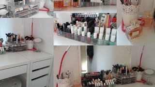 Make up room tour - Mon organisation maquillage