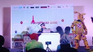 FNAF 3 Piemation Parody COSPLAY at FurryPinas 2018