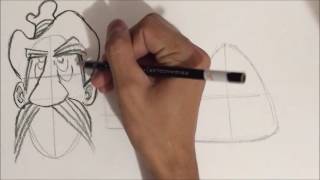 APRENDER A DIBUJAR CARICATURAS  distintos tipos de rostros 1