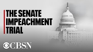 Watch Live  - Impeachment Trial Day 8: Senators to pose questions as case enters new phase