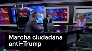 Marcha ciudadana anti-Trump - Agenda Pública