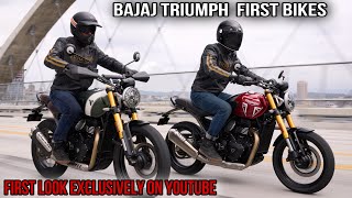 All new Bajaj Triumph SPEED 400 AND SCRAMBLER 400 X Official Video | Rash Gear