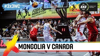 Mongolia v Canada | Full Game | FIBA 3x3 World Cup 2018