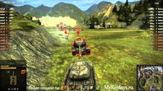 WOT: Перевал - ИС-4 - 4 фрага - Стальная стен ...