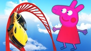ОГРОМНАЯ СВИНКА ПЕППА! - 99 КРУГОВ НА ВЫЖИВАНИЕ ВОКРУГ ПЕППЫ GTA 5 ONLINE ( ГТА 5 ГОНКИ )