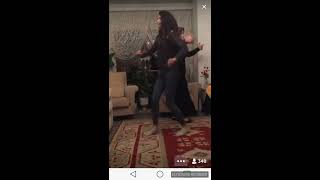 Türbanlı ve arkadaşından kalça şov Periscope ifşa