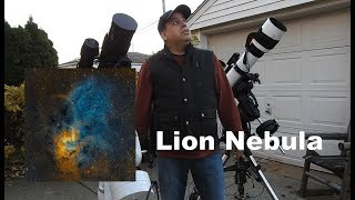 Capturing the Lion Nebula - Happy Halloween (Astrophotography)