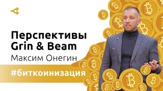 Биткоинизация: Grin & Beam - анонимные криптовалюты на протоколе MimbleWimble. Максим Онегин