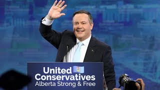 Victoire de Jason Kenney en Alberta