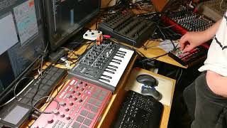 Behringer ufx1204 setup wirh linux test1