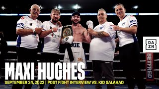 MAXI HUGHES reflects on a big win in Nottingham... what's next for the main man?